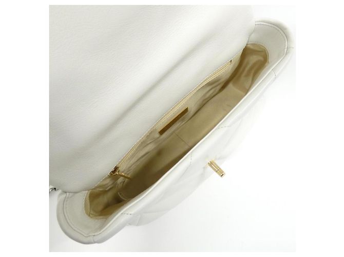Bolso de Hombro Chanel 19 AS1160 Blanco - vista 7
