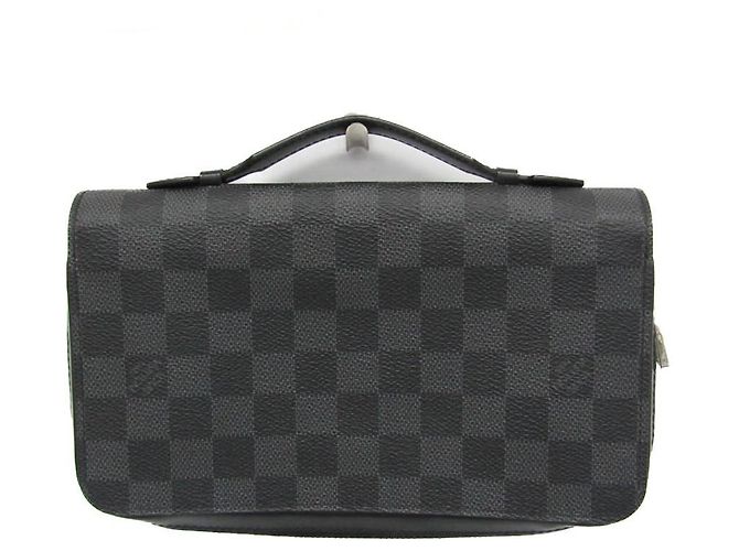 Portafoglio Zippy XL Damier Graphite Louis Vuitton Damier ebene - vista 12