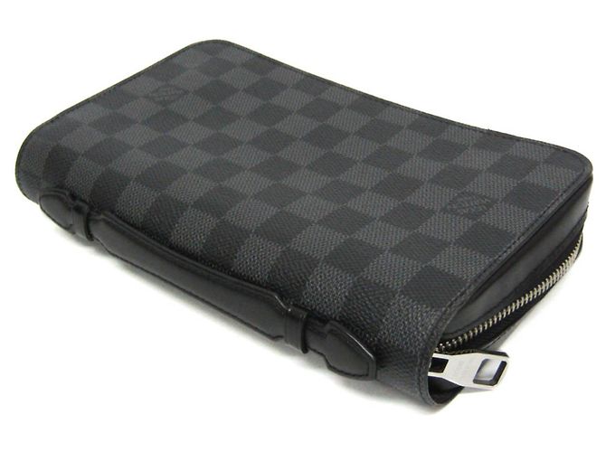 Portafoglio Zippy XL Damier Graphite Louis Vuitton Damier ebene - vista 2