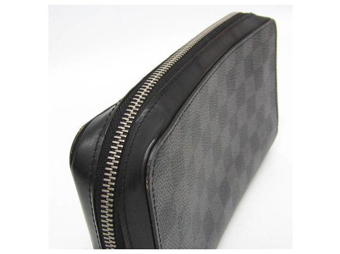 Portafoglio Zippy XL Damier Graphite Louis Vuitton Damier ebene - vista 7