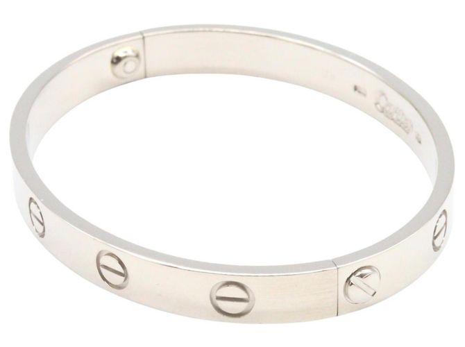Bracciale Love Cartier in oro bianco 18K Argento - vista 3