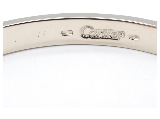 Bracciale Love Cartier in oro bianco 18K Argento - vista 4