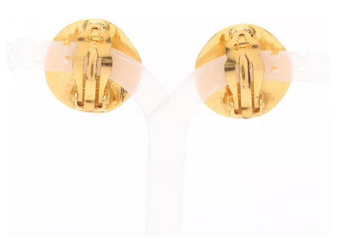 Orecchini a cerchio con il logo Coco di Chanel D'oro - vista 2