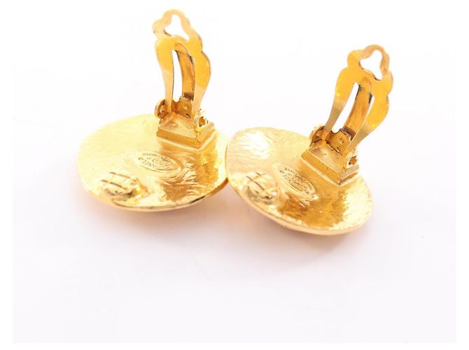 Orecchini a cerchio con il logo Coco di Chanel D'oro - vista 5