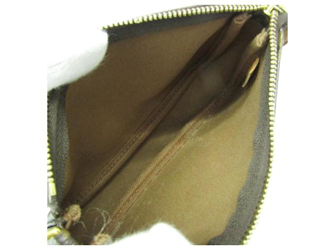 Mini Pochette Accessori Monogram Louis Vuitton Marrone - vista 3