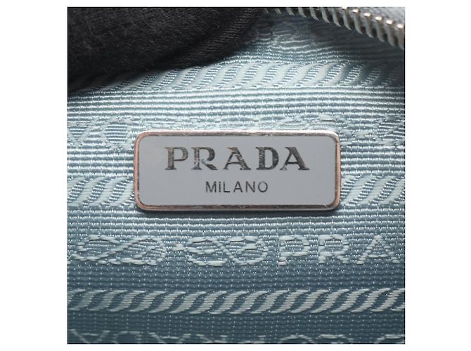 Borsa a Spalla 2 in 1 Prada Re-Edition 2005 Blu - vista 4