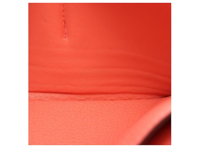 Cartera bi-fold Hermès Dogon Long Rose Candy Rosa - vista 6