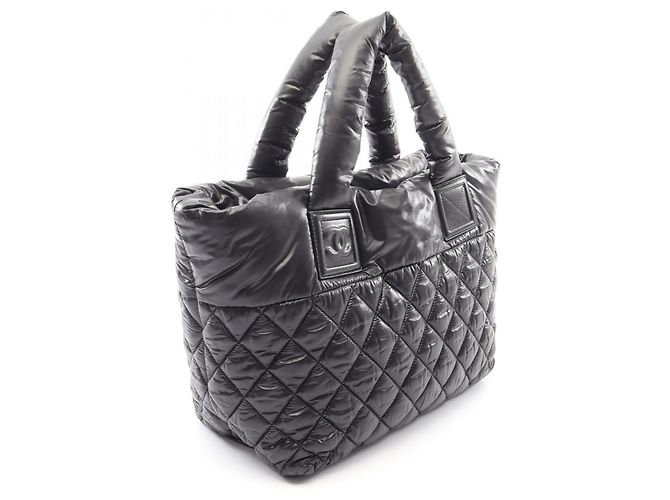 Bolsa tote reversível pequena Coco Cocoon da Chanel Preto Bordeaux - vista 2