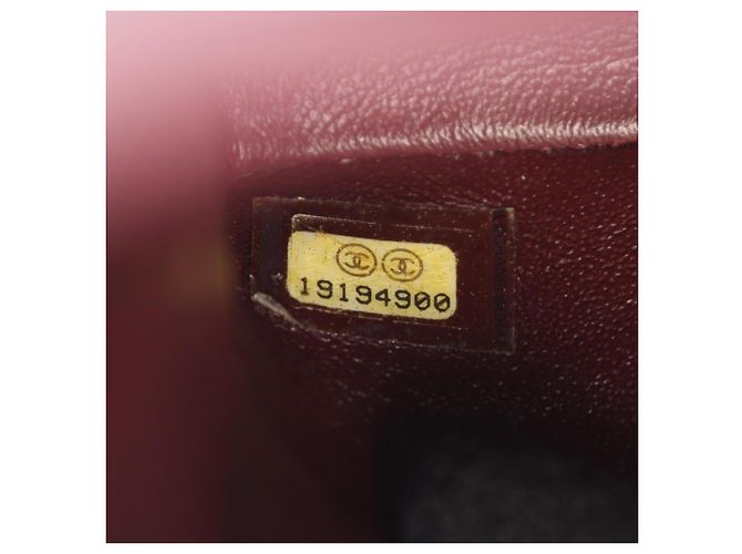 Borsa a Spalla Chanel Matelassé Double Flap Nero - vista 5