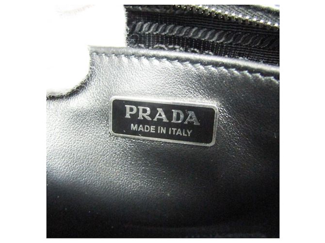 Borsa Prada in pelle spazzolata SPAZZOLATO 1BA320 Nero - vista 16