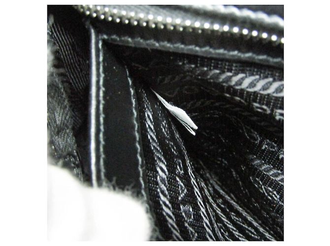Borsa Prada in pelle spazzolata SPAZZOLATO 1BA320 Nero - vista 17