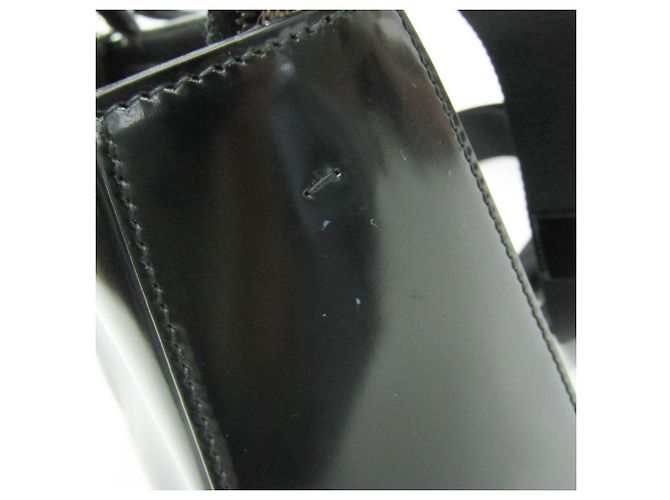 Borsa Prada in pelle spazzolata SPAZZOLATO 1BA320 Nero - vista 7