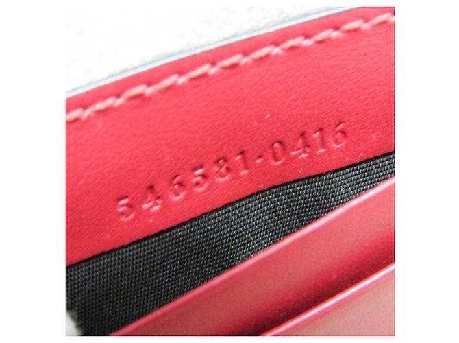 Gucci GG Marmont Women's Leather Shoulder Bag Red - view 13