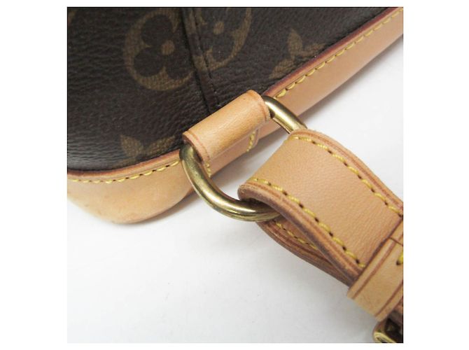 Louis Vuitton Monogram Montsouris MM M51136 Damen Rucksack Braun - Ansicht 10