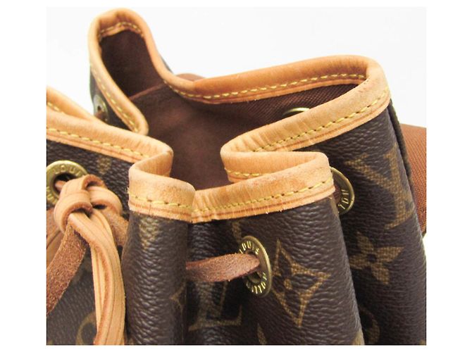 Louis Vuitton Monogram Montsouris MM M51136 Damen Rucksack Braun - Ansicht 12