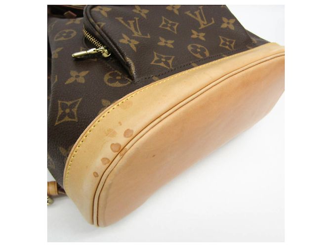 Louis Vuitton Monogram Montsouris MM M51136 Damen Rucksack Braun - Ansicht 6