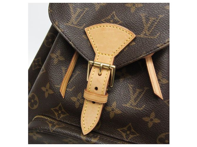 Louis Vuitton Monogram Montsouris MM M51136 Damen Rucksack Braun - Ansicht 8