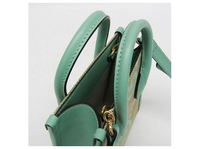 Borsa Gucci Jumbo GG 671623 Beige Verde chiaro - vista 7