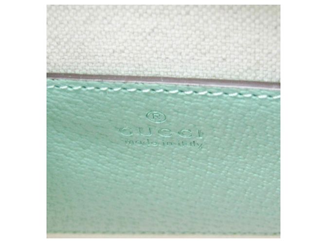 Borsa Gucci Jumbo GG 671623 Beige Verde chiaro - vista 8