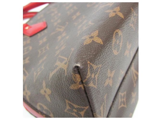 Borsa Alma Monogram Louis Vuitton Rosso Monogramma - vista 5