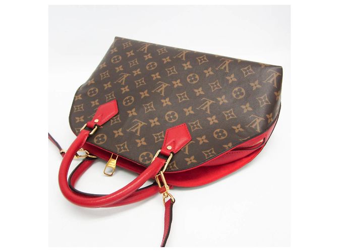 Borsa Alma Monogram Louis Vuitton Rosso Monogramma - vista 8