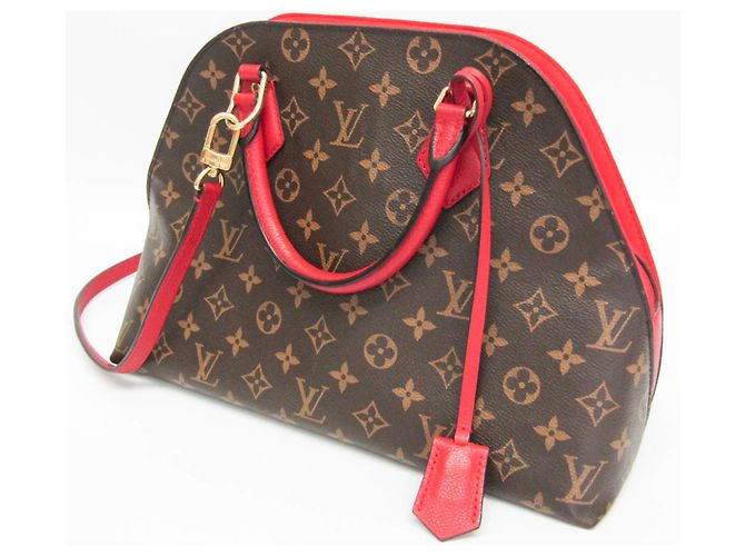 Borsa Alma Monogram Louis Vuitton Rosso Monogramma - vista 9