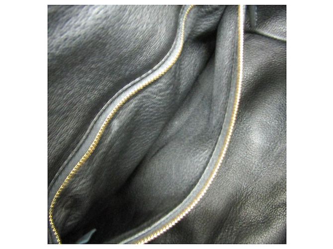 Borsa Louis Vuitton Cuir Orfevre Neo Speedy PM Nero - vista 14