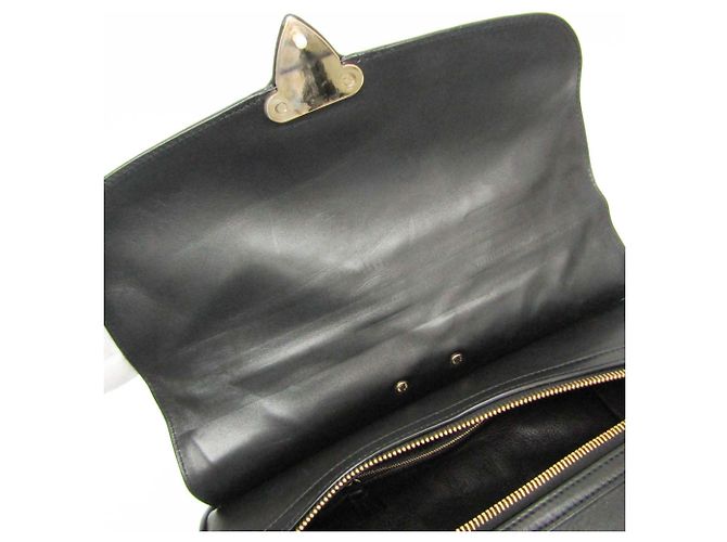 Borsa Louis Vuitton Cuir Orfevre Neo Speedy PM Nero - vista 15