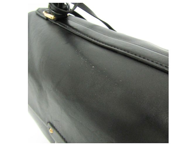 Borsa Louis Vuitton Cuir Orfevre Neo Speedy PM Nero - vista 6