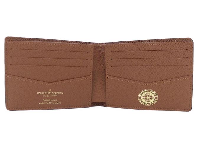 Portafoglio Slender Billfold Damier LV Bars di Louis Vuitton Marrone Multicolore - vista 2