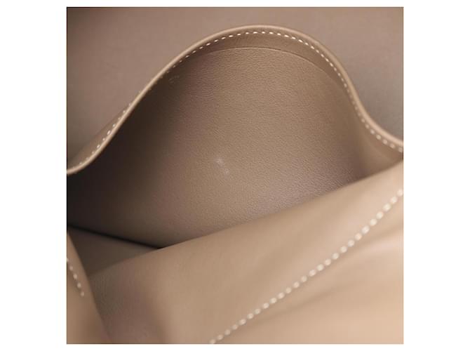 Borsa Hermès Bolide 31 Marrone Taupe - vista 11