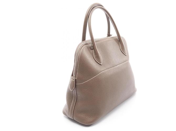Borsa Hermès Bolide 31 Marrone Taupe - vista 2