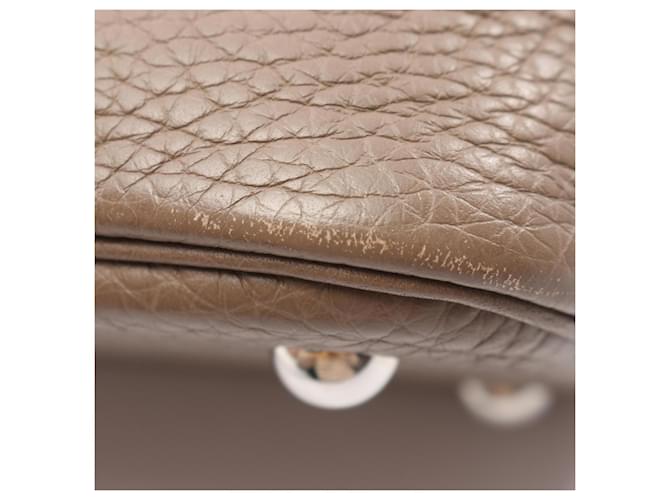Borsa Hermès Bolide 31 Marrone Taupe - vista 6