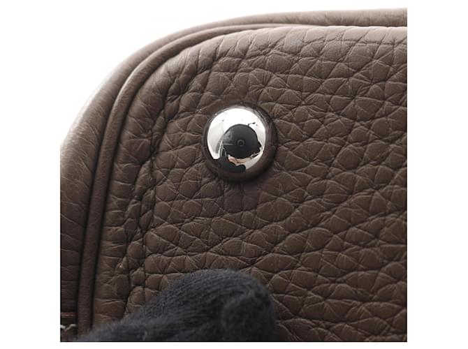 Borsa Hermès Bolide 31 Marrone Taupe - vista 8