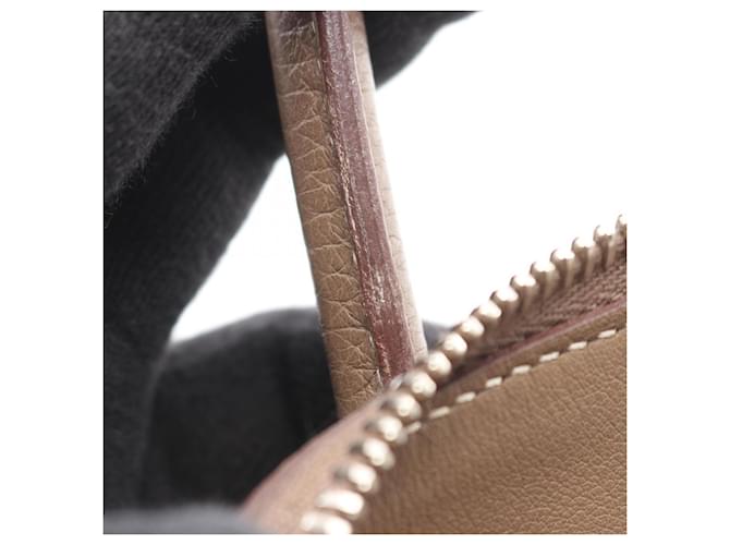 Borsa Hermès Bolide 31 Marrone Taupe - vista 9
