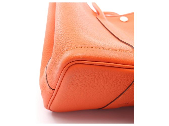 Borsa Tote TPM Garden Party di Hermès Arancione - vista 10