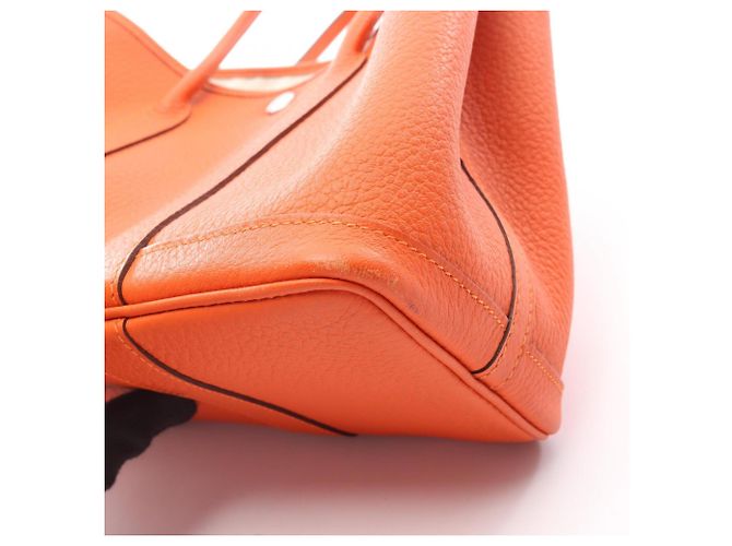Borsa Tote TPM Garden Party di Hermès Arancione - vista 11