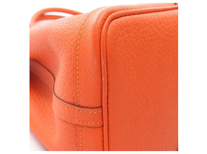 Borsa Tote TPM Garden Party di Hermès Arancione - vista 12