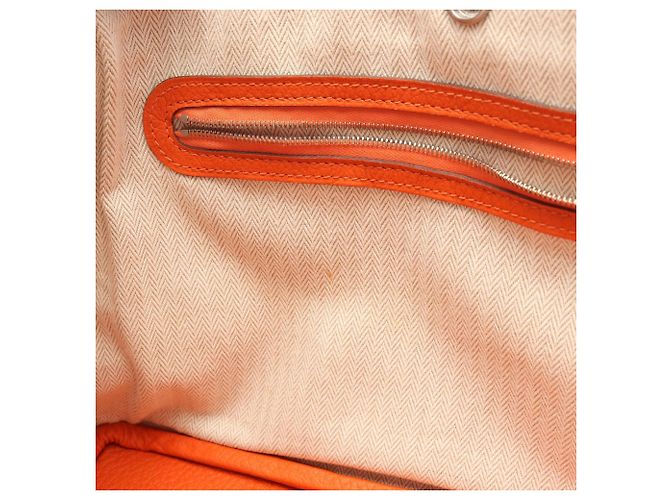 Borsa Tote TPM Garden Party di Hermès Arancione - vista 7