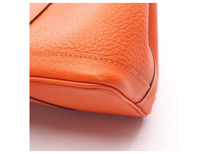 Borsa Tote TPM Garden Party di Hermès Arancione - vista 9