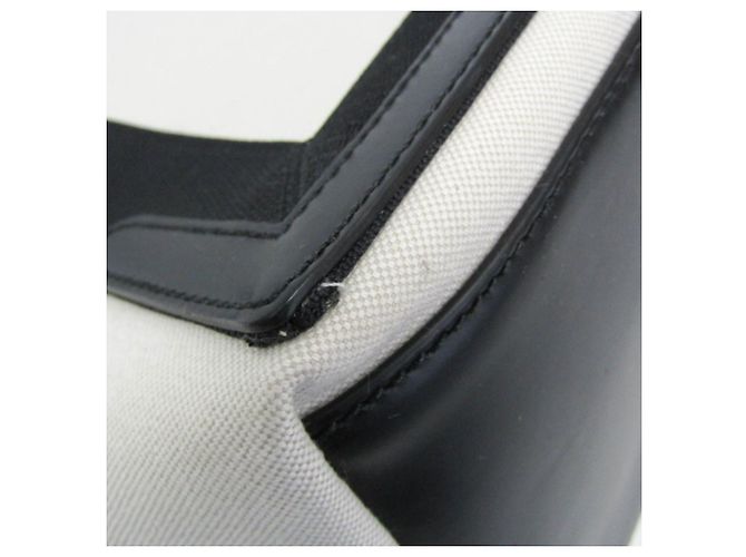 Borsa a mano Cabas S da donna Balenciaga in blu navy Nero Bianco sporco - vista 5