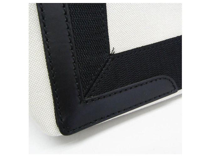Borsa a mano Cabas S da donna Balenciaga in blu navy Nero Bianco sporco - vista 6