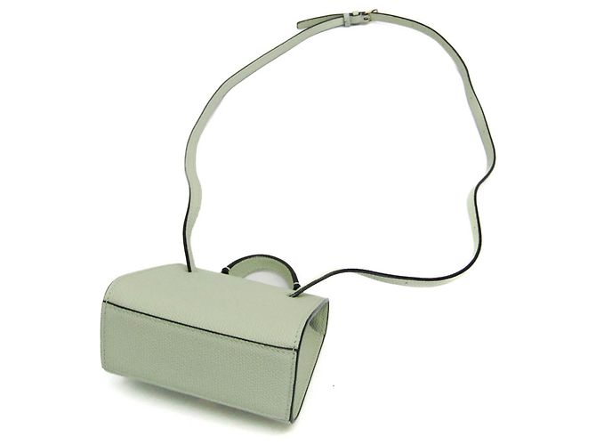 Valextra ISIDE BELT Borsa a Fanny/Spalla Donna Verde Chiaro - vista 3