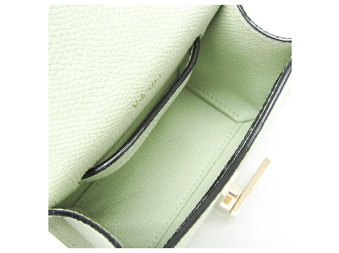 Valextra ISIDE BELT Borsa a Fanny/Spalla Donna Verde Chiaro - vista 4