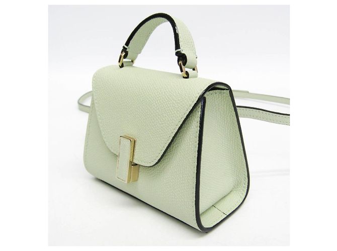 Valextra ISIDE BELT Borsa a Fanny/Spalla Donna Verde Chiaro - vista 7