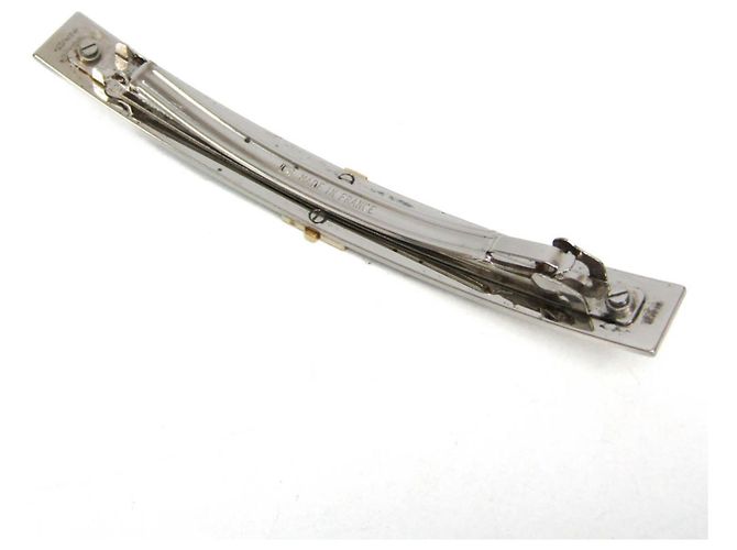 Fermaglio in metallo Eileen GM per donne di Hermès Argento D'oro - vista 3