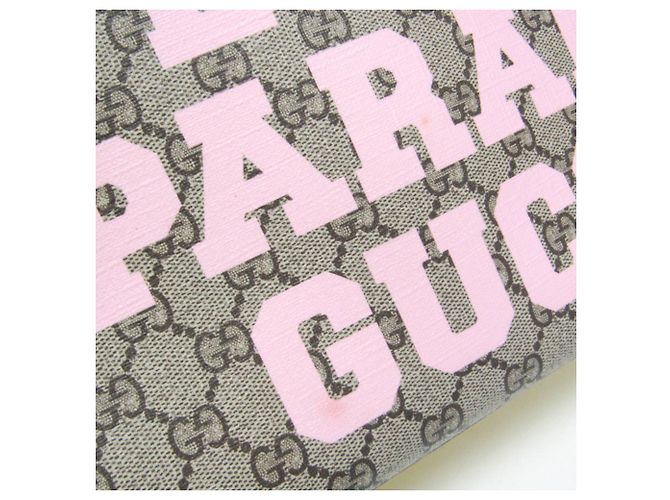Borsa a spalla in pelle GG Supreme per donna di Gucci Rosa Beige Giallo - vista 6