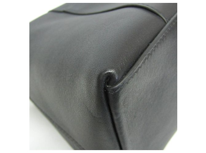 Borsa a spalla in pelle Balenciaga Downtown Medium Nero - vista 4