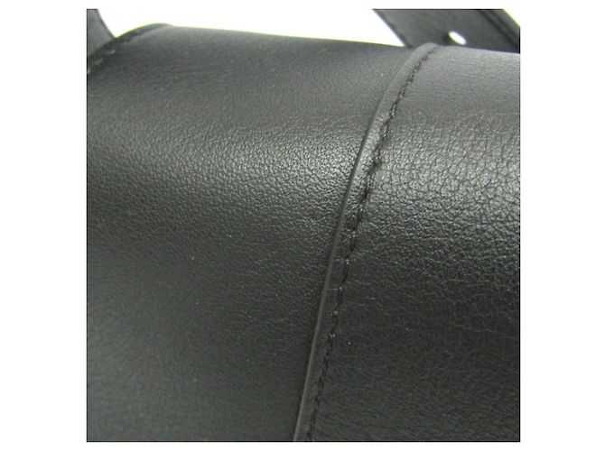 Borsa a spalla in pelle Balenciaga Downtown Medium Nero - vista 7