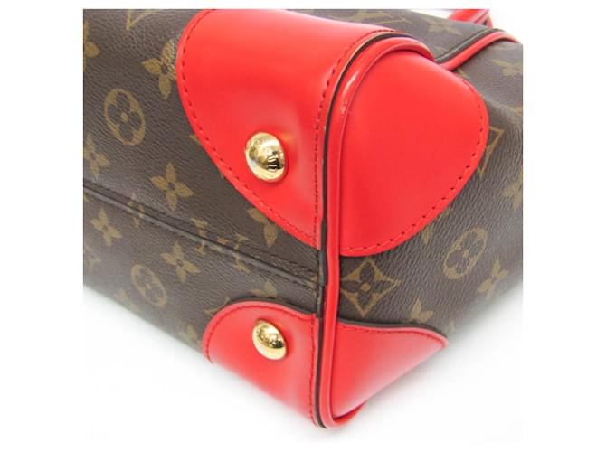 Borsa Louis Vuitton Monogram Phoenix PM Rosso Monogramma - vista 4
